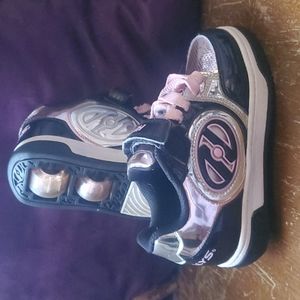 Heelys Plus X2 Lighted black and pink size 13